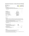 MERIBEL * APLIQUE GRAFITO LED SOLAR/SENSOR 3000K